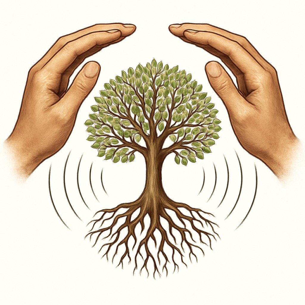 Logo – Magnétisme et soins énergétiques